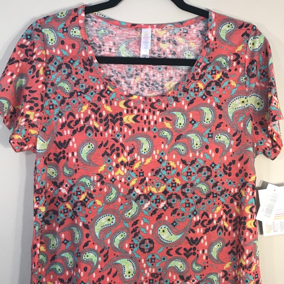 NWT LuLaRoe Paisley Print Classic T (XS) - Picture 2 of 5